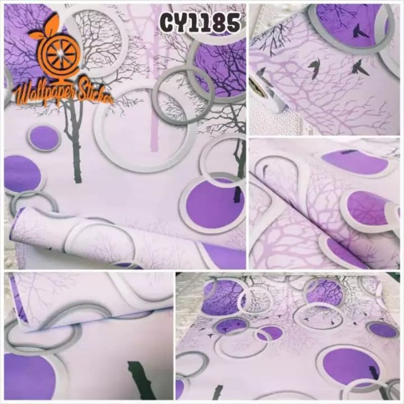 PAKET HEMAT (DAPAT 5ROLL) WALLPAPER STIKER DINDING RUANG TAMU KAMAR TIDUR PREMIUM HIGH QUALITY MOTIF POLKADOT 3D MODERN BEST SELLER !!! ( BUY 4 GET 1 FREE )