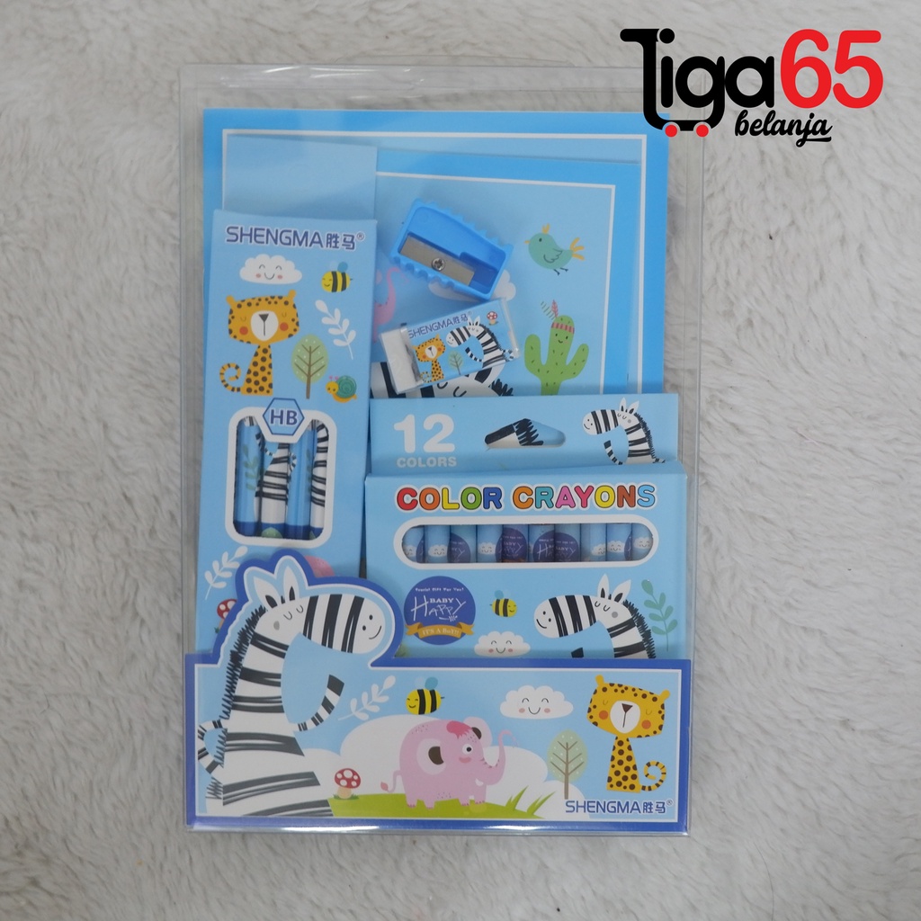 365 STATIONERY SET #41169 Buku &amp; Alat Tulis Anak / Karakter Fancy Gambar Lucu