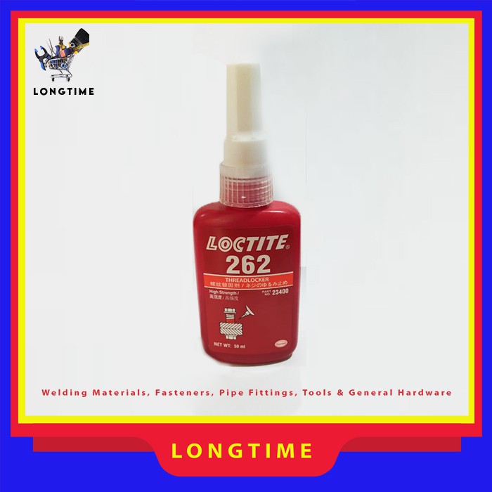 

Loctite 262 Threadlocking Adhesive - Lem Metal Kekutan Sedang/Tinggi