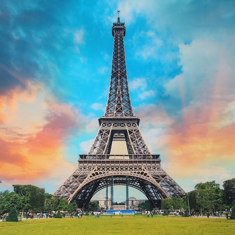  Foto  Pemandangan  Menara  Eiffel 