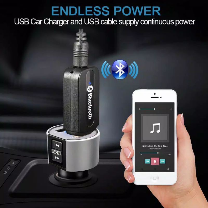 BLUETOOTH RECEIVER WIRELESS STEREO AUDIO ADAPTER USB / USB BLUETOOTH SPEAKER AUDIO MUSIC