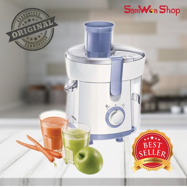 PHILIPS JUICER EXTRACTOR HR 1811 / HR1811 JUICER BUAH TIDAK PERLU TAMBAH AIR ORIGINAL GARANSI RESMI