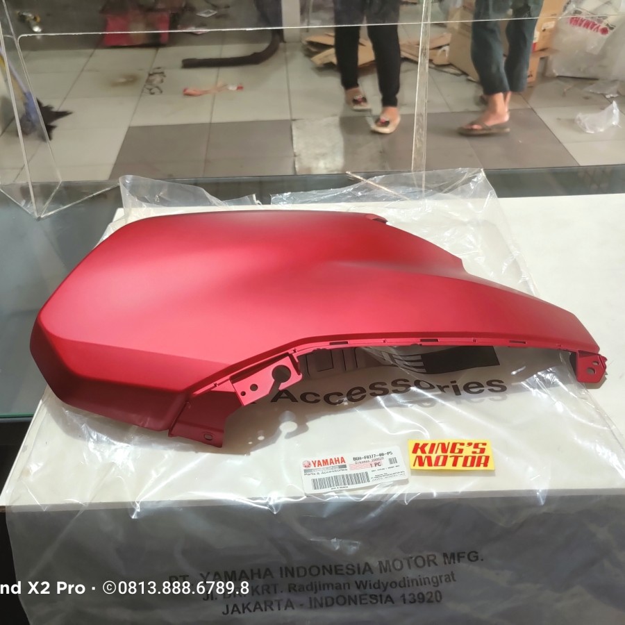 BODY COWLING, COVER LAMPU DEPAN NEW NMAX, N MAX 2020 MERAH DOFF (P5) R