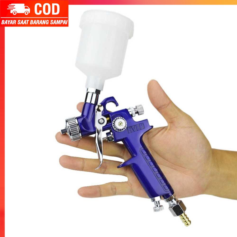 (100% BARANG ORI) Taffware Professional Spray Gun Nozzle HVLP Airbrush - H-2000A