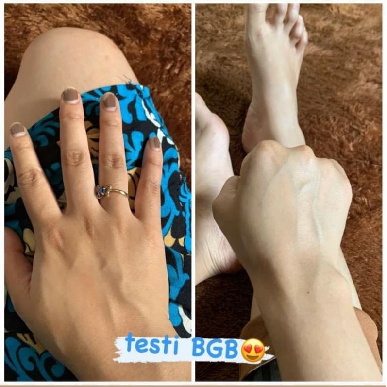 paket BGB lotion whitening+body whitening(bibit pemutih BPOM)