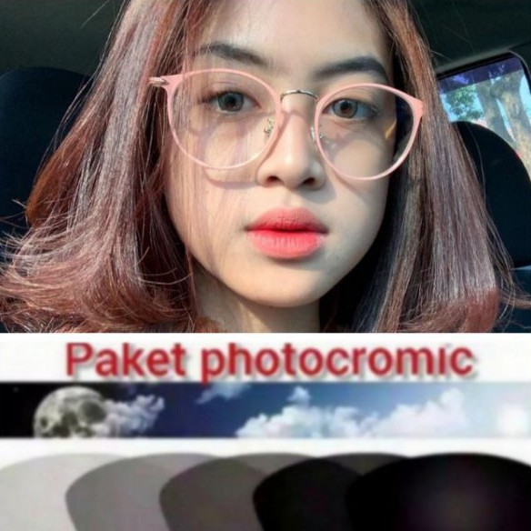 KACAMATA WANITA KACAMATA LENSA PHOTOCROMIC 1326