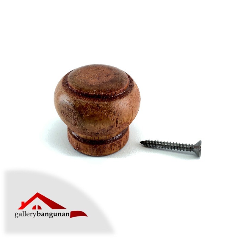 Knop Kayu Laci | Kecil | Handle | Lemari