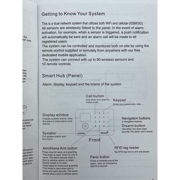 Wireless home securty system GSM alarm 433mhz vip608 untuk rumah gudang dll