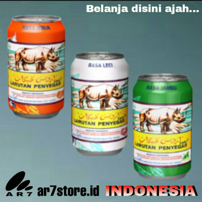 

LARUTAN PENYEGAR Cap Badak 320 ml/kaleng