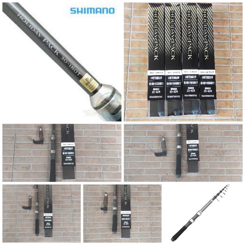 Joran Antena Shimano Holiday Pack 30- 180T, 30-210T,30-240,30-270