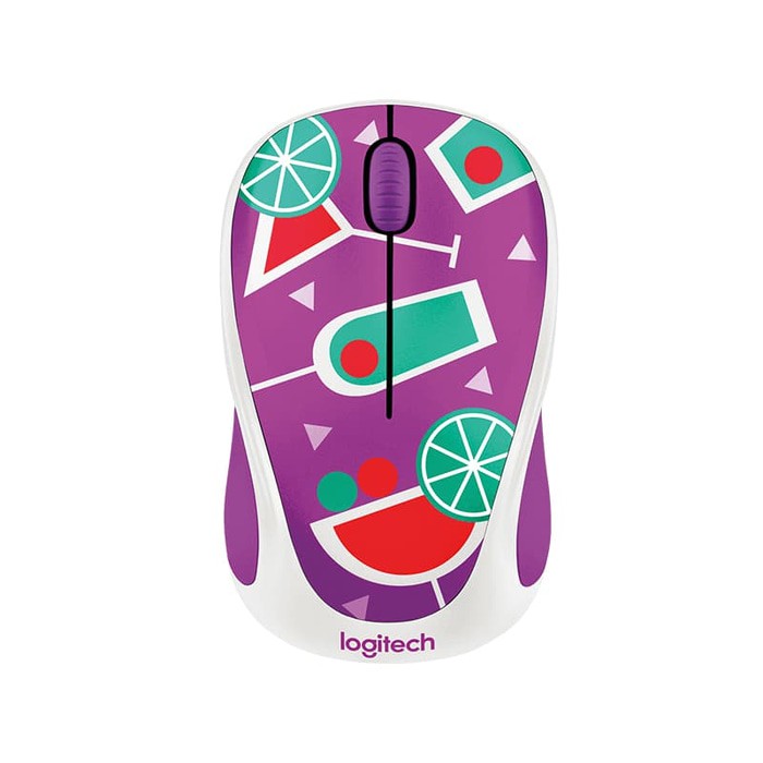 Mouse Wireless Logitech M238 Party  Collection - L070 - Cocktail