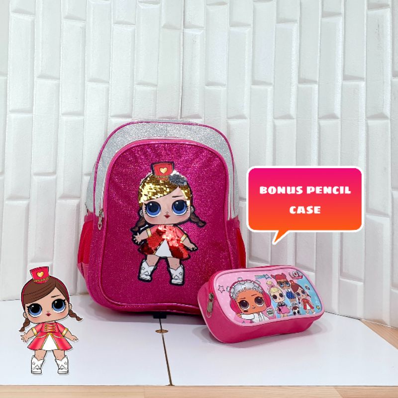 Ransel anak TK  LOL /ransel anak LoL bonus set alat tulis lol /ransel led