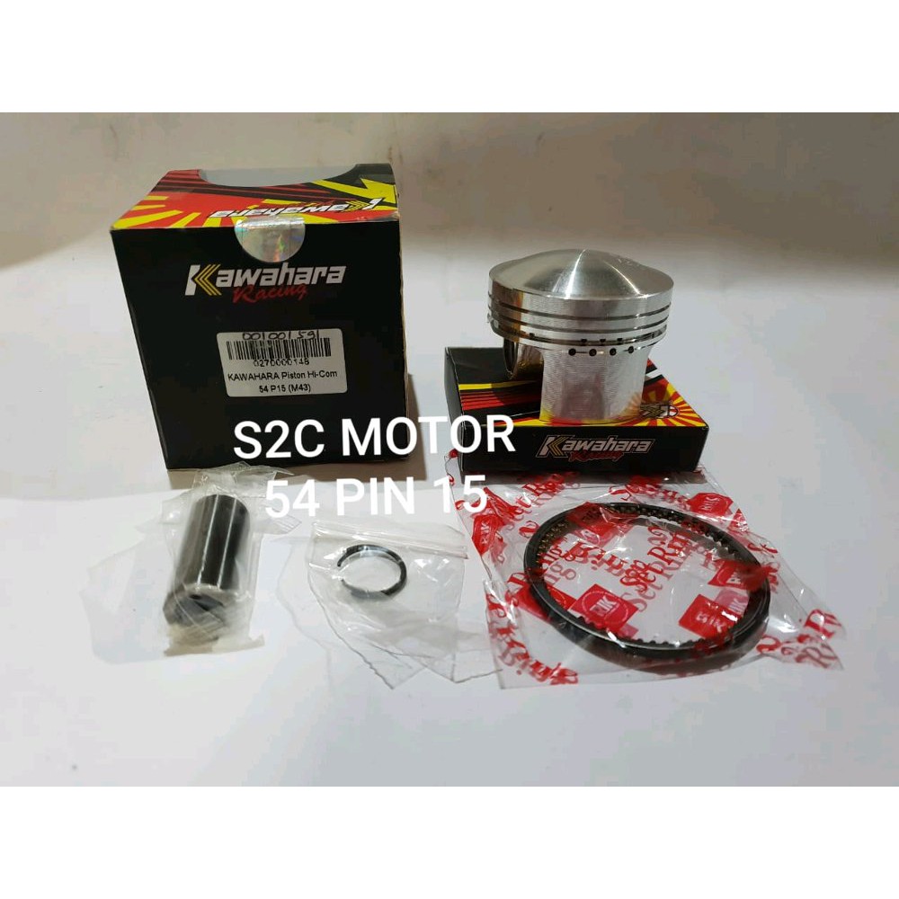 Piston kit Seher Kit Kawahara Diameter 54 pin 15 Hi Com
