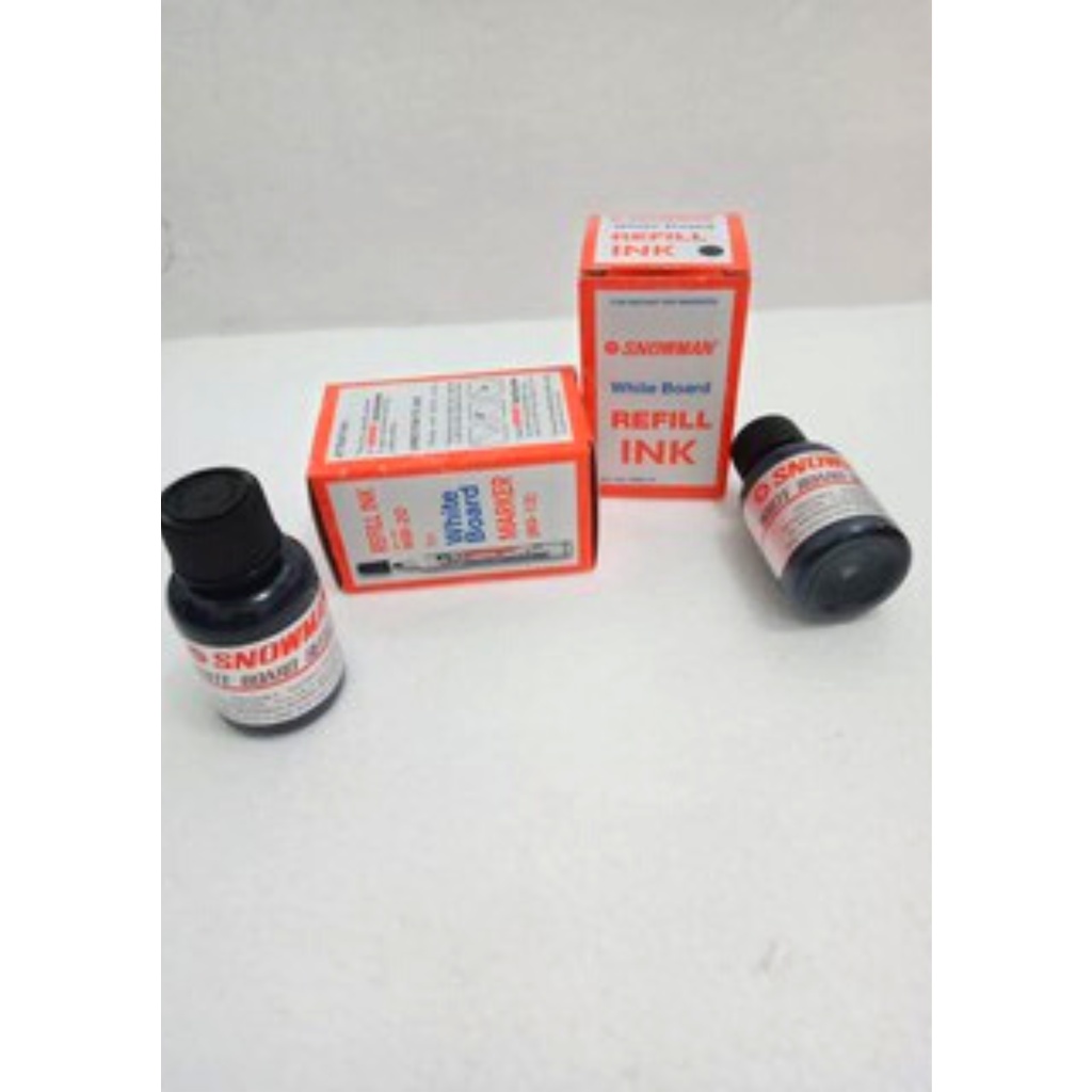 

Tinta Spidol snowman whiteboard warna hitam