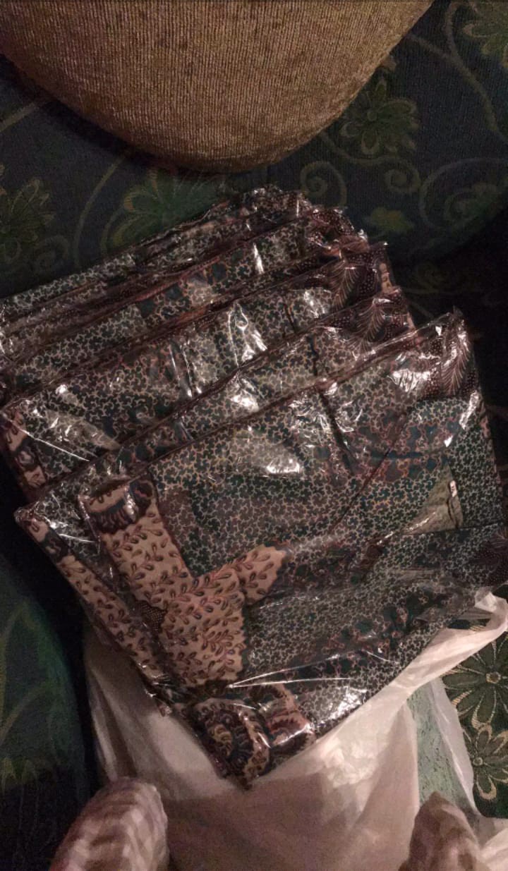 Kemeja Batik Pria Lengan Panjang Size M L Xl Xxl Bswart Hrb026 Batikshogan