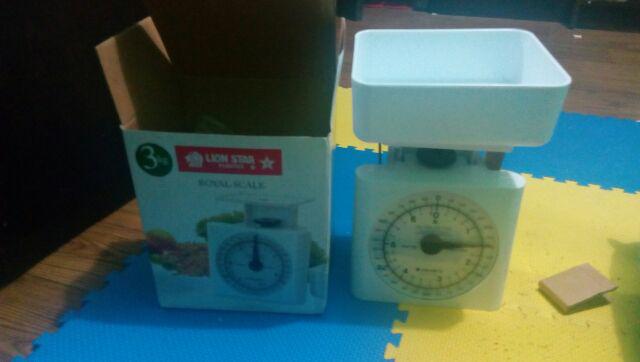 Lion Star Ks-4 Timbangan Dapur 3kg (royal Scale)