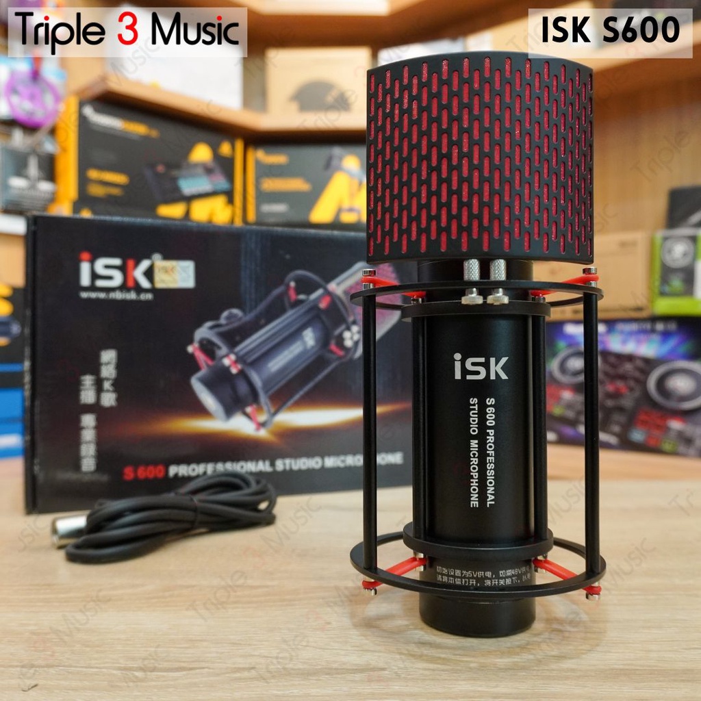 ISK S600 Cardioid Condensor Microphone Studio