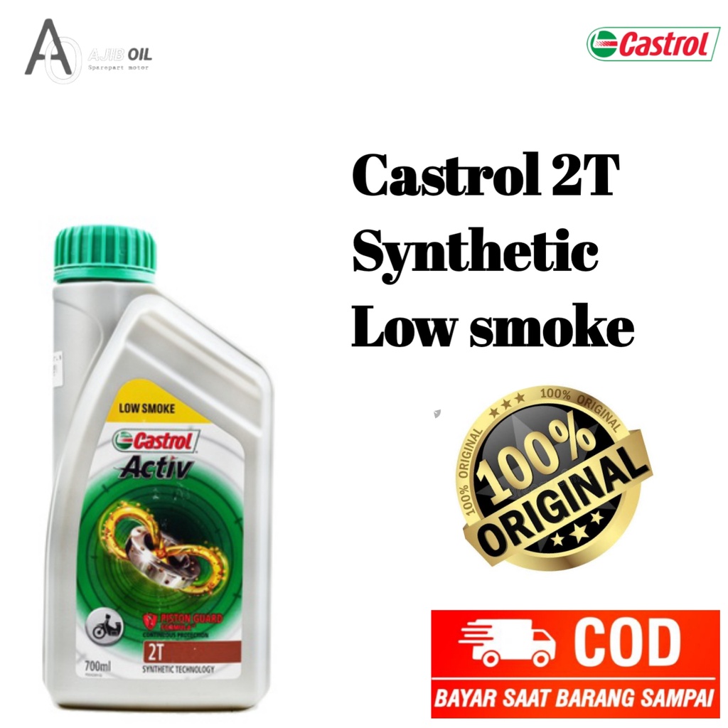 OLI SAMPING OIL CASTROL ACTIVE LOW SMOKE OLI CASTROL 2TAX OLI SAMPING