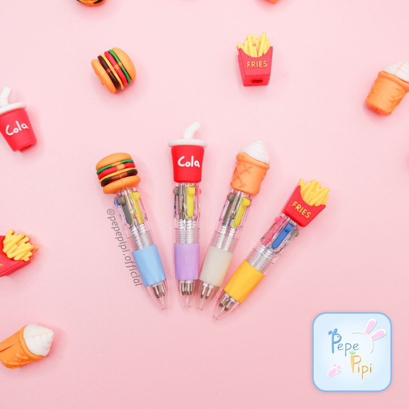 

pena 4 warna pendek fast food