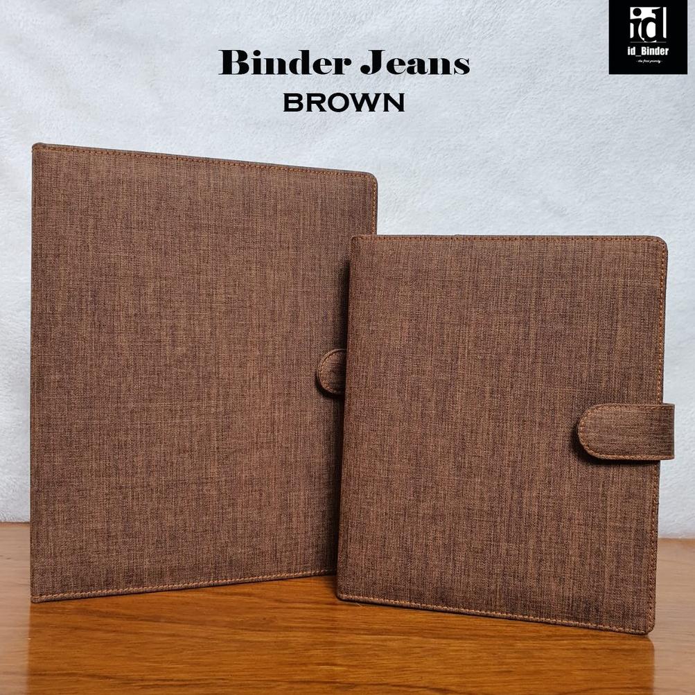 

[PRODUK GFJWY] BINDER BAHAN JEANS/DENIM 9 WARNA PILIHAN A5 DAN B5 8DP