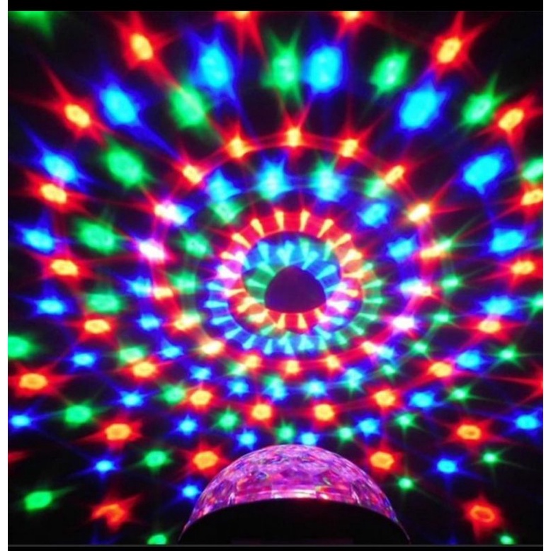 Lampu Disko Bola / Led Magic Disco Ball RGB