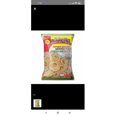 

TEPUNG MURUKKU ALAGAPPAS 250GR