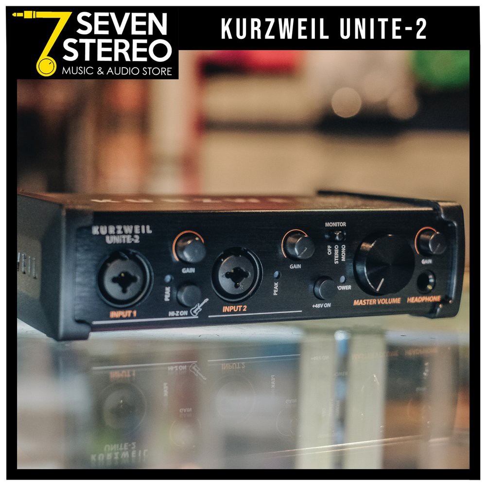 Kurzweill Kurzweil Unite 2 USB Audio Interface - Soundcard Recording