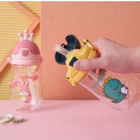 [FREE TALI] Botol Minum Anak Model Mahkota 560 ml 300 ml / Botol Minum Karakter / Botol Minum Besar