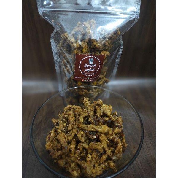 

keripik usus crispy