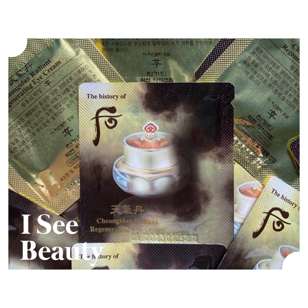 Jual The History of Whoo Cheongidan Radiant Regenerating Eye Cream 1ml