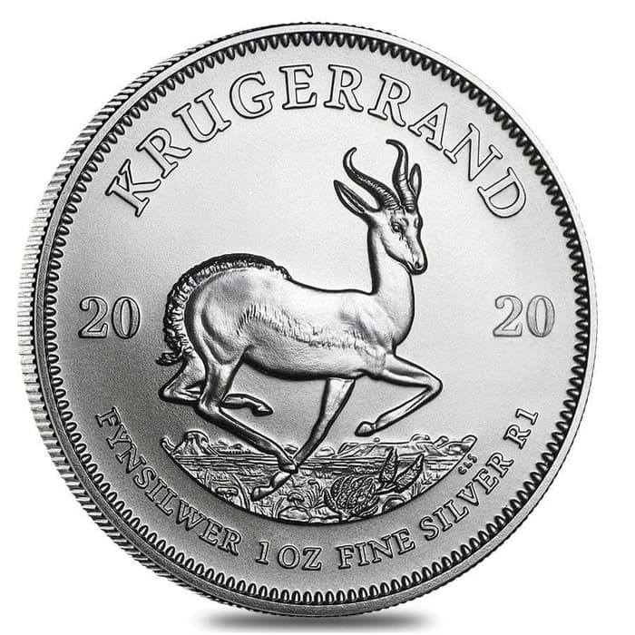 Koin Perak 2020 South Africa Krugerrand 1 oz Silver Coin