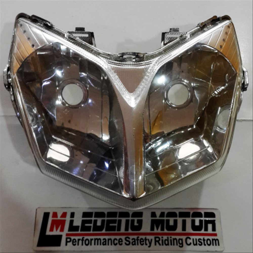Reflektor 2 Lampu Headlamp Supra-X 125 Bukan Ori Diskon