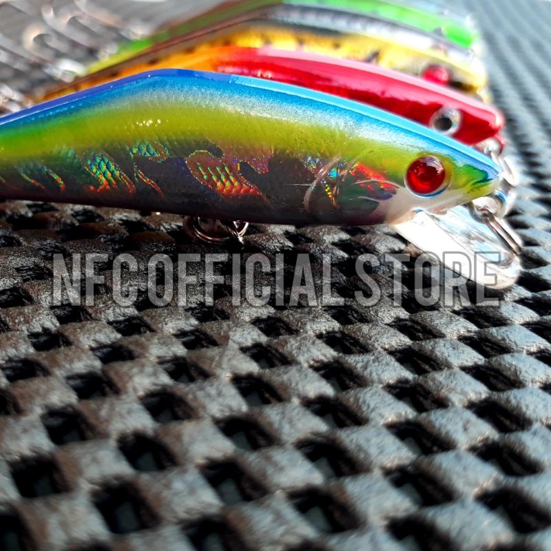 Lure minnow Sinking Replika KRAKEN 6,5cm / 5gram dan 5,5gram Rekomendasi untuk Ultralight casting