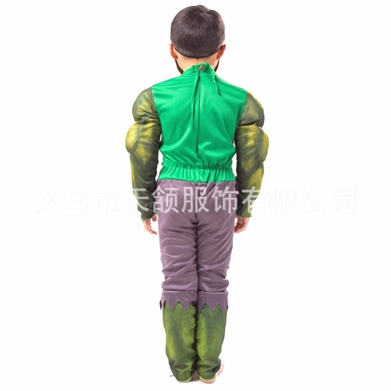 Kostum Hulk Muscle Superhero Costume Halloween cosplay Incredible Hulk