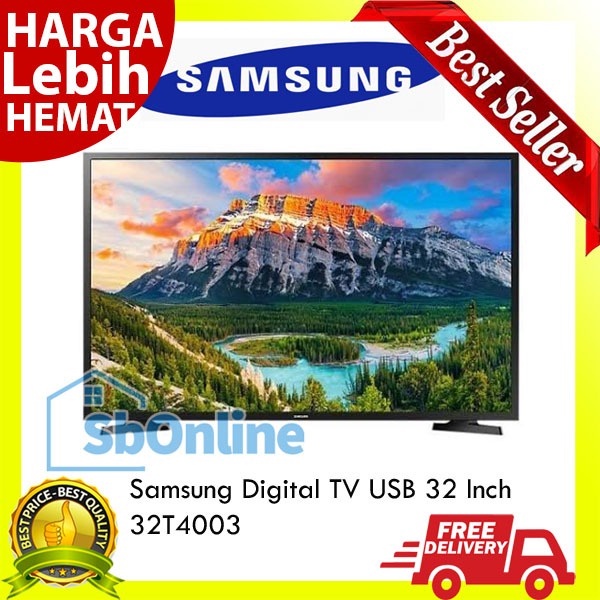 Samsung Digital TV USB 32 Inch - 32T4003