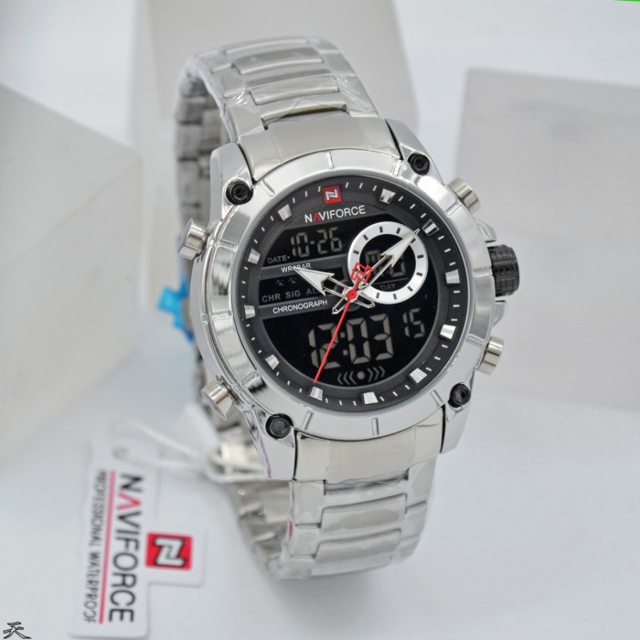 JAM TANGAN NAVIFORCE NF9163MS NF9163 NF9163MG NF9163MBR NF9163MB ORIGINAL