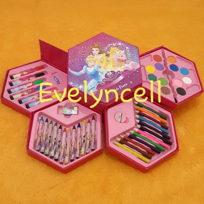 

Terlaris Crayon Set Isi 46 Pcs 4 Susun Motif Karakter Kartun Hadiah Kado Anak Limited