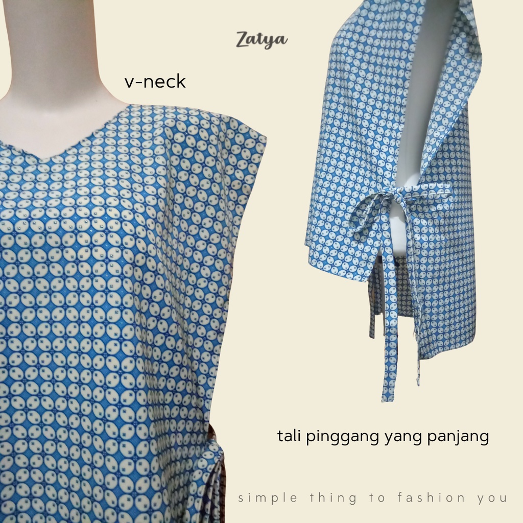 Vestya Kawung Batik Outer by Zatya
