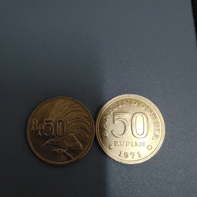 Uang koin 50 rupiah