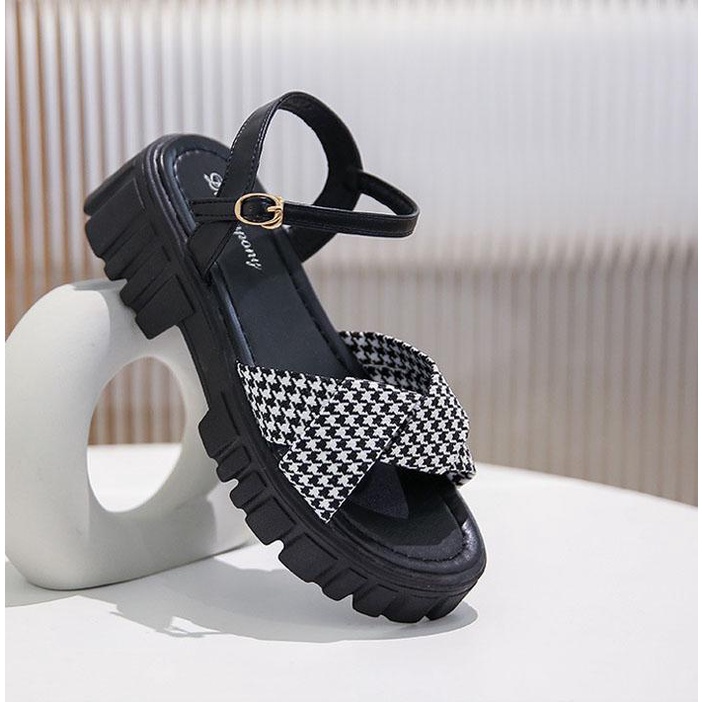 Cafana Sandal Wedges Import Wanita Verlin IMP-3026