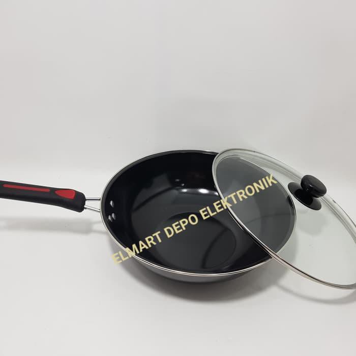 GSF PANCI GORENG SERBAGUNA GSF 1032K/ WAJAN 32CM/WAJAN TEFLON