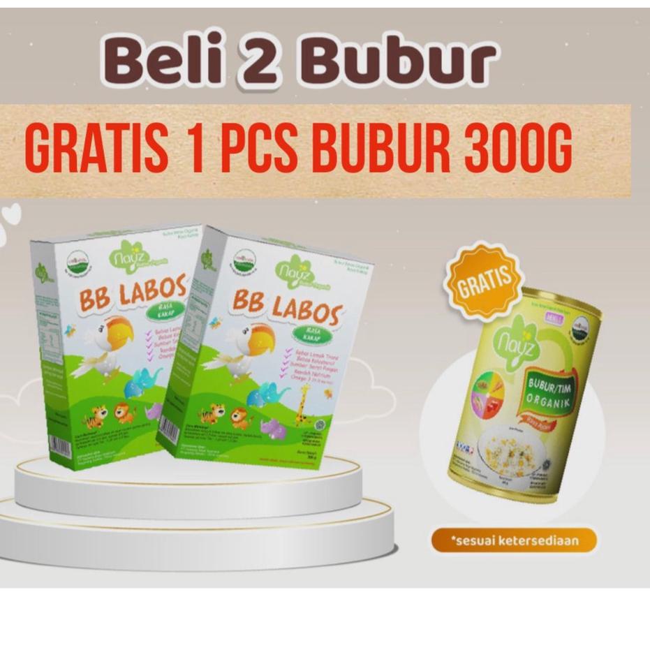

New PEMBELIAN 2 BUBUR 300g can 300g 1 rasa random