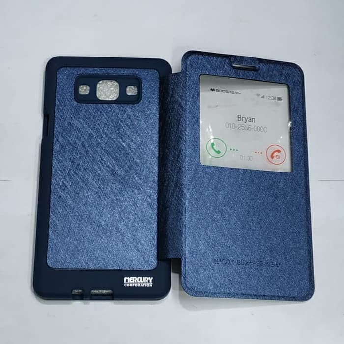 SAMSUNG A700 / A7 sarung flip cover ume/ sarung model buku