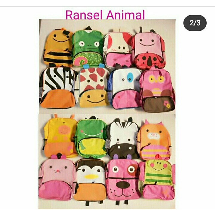 

Tas goodie bag Animals/tas ulangtahun murah