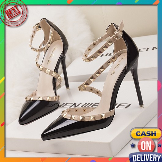 Sandal Heels Wanita Pasir Hak Tahu 5Cm Terbaru Sandal Heels Wanita Kekinian Terbaru 2022 Murah Senda