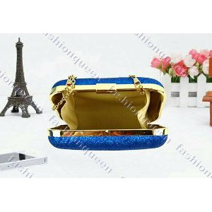 Ready Stok Tas Pesta   Clutch   Glitter Golden   Emas   Kuning Murah