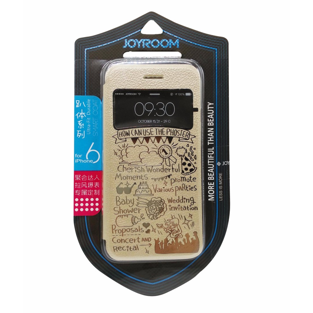 Flip Hard Case Iphone 6G 4,7&quot; JOYROOM Crowded