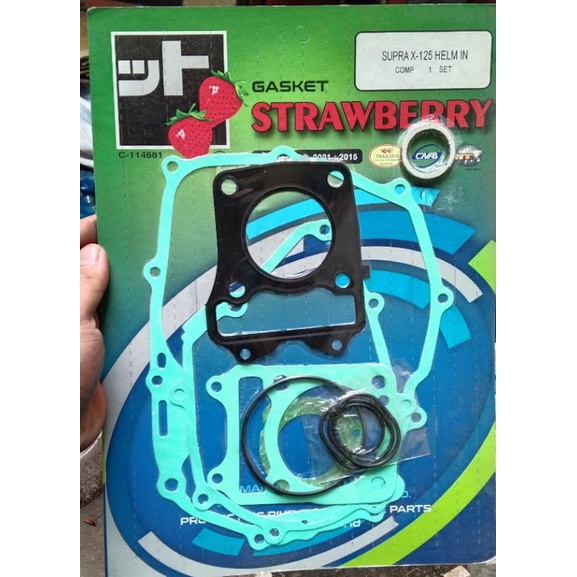 PAKING FULLSET SUPRA X 125 HELM IN F1 INJEKSI PAKING KOPLING MAGNET BORING HEAD SUPRA X 125 HELM IN