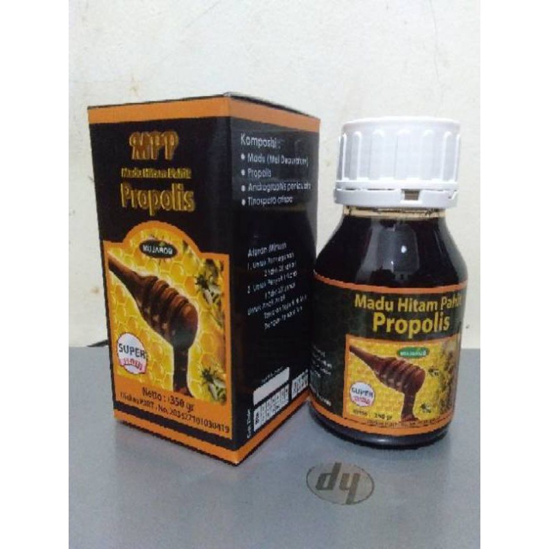 

madu hitam pahit propolis