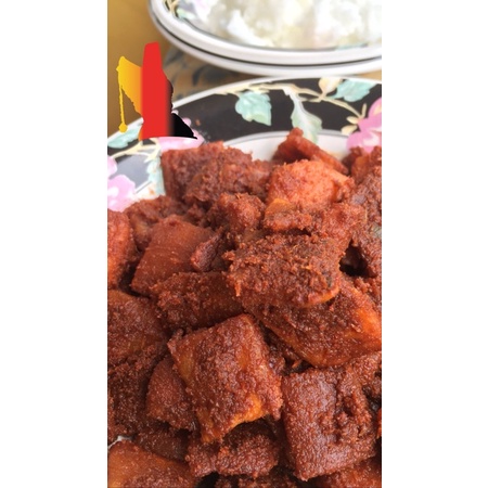 

RENDANG KAMPUNG GUCI Rendang Tungku Kayu Rendang Ubi 250g